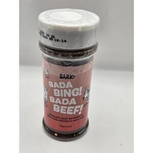 Bark Barkbox Bada Bing Bada Beef! Beef Sprinkles Topping Dog Food Topper 4.6 OZ